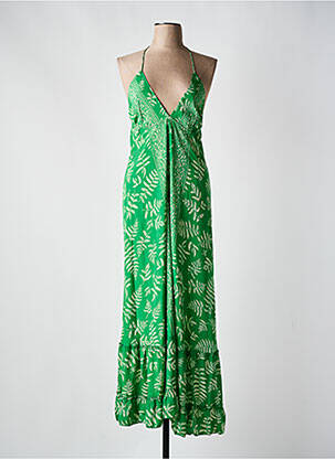 Rochie midi verde GOA femeie