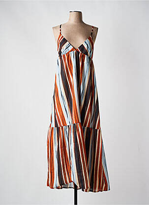 Rochie lungă maro Y.TWO femeie