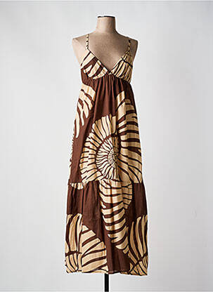 Rochie midi maro Y.TWO femeie