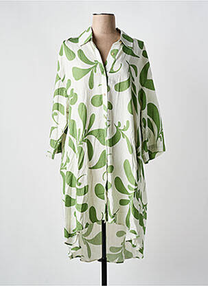 Rochie midi verde LAST QUEEN femeie