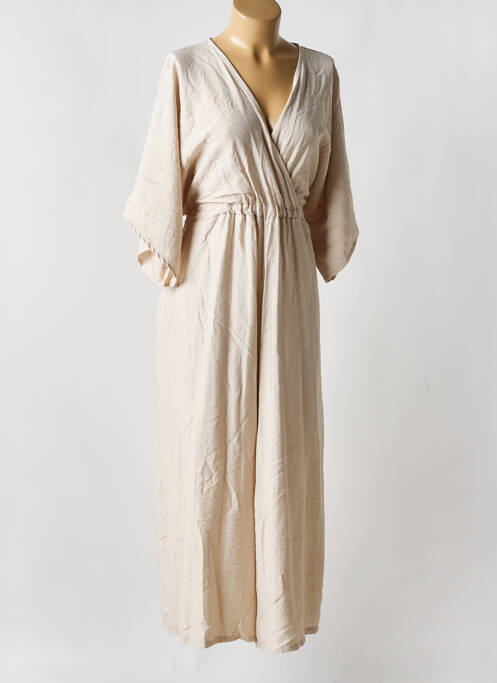 Salopetă-pantalon bej ONE femeie