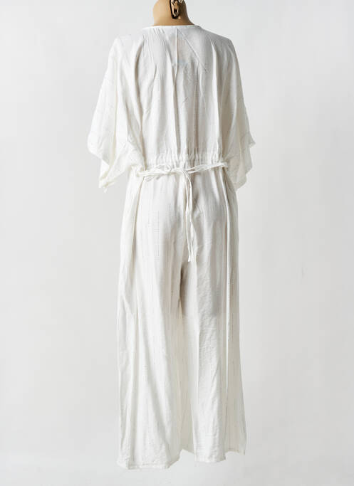 Salopetă-pantalon alb ONE femeie