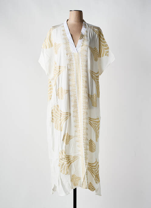 Rochie lungă alb SUMITRA femeie