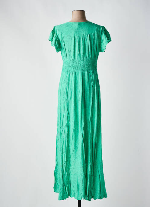 Rochie lungă verde LAST QUEEN femeie