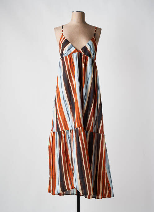 Rochie lungă maro Y.TWO femeie