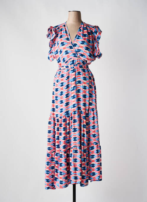 Rochie lungă roz GOLD & SILVER femeie