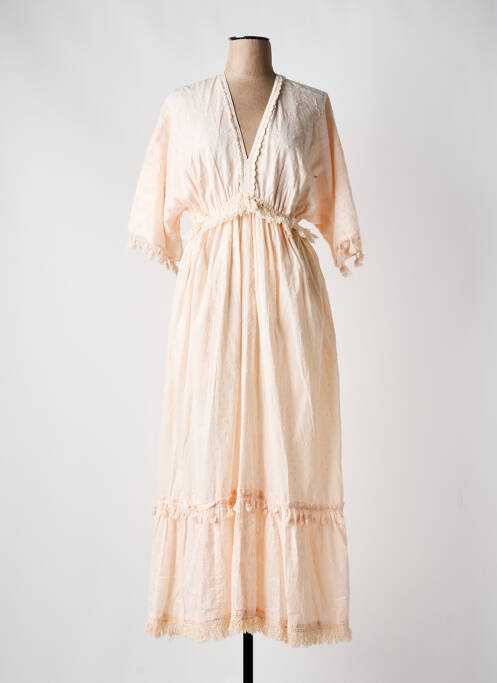 Rochie lungă roz STELLE femeie