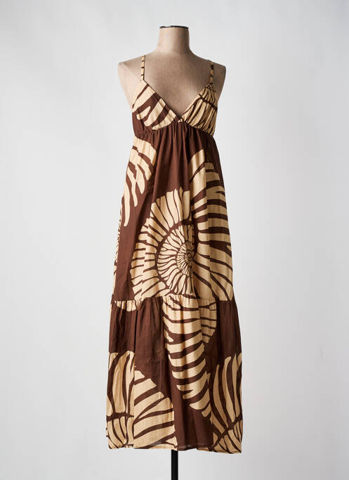 Rochie midi maro Y.TWO femeie