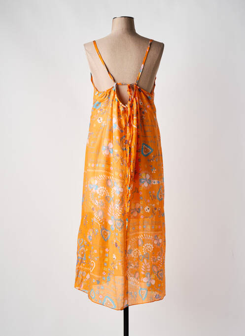 Rochie midi portocaliu JS MILLENIUM femeie