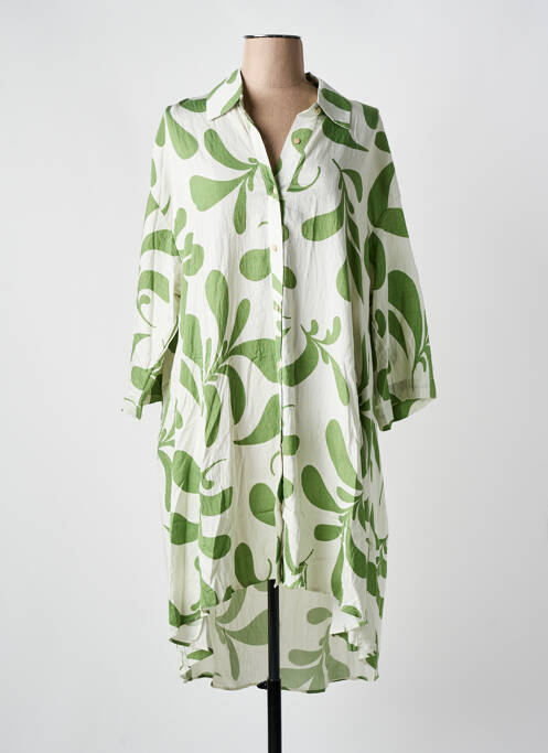 Rochie midi verde LAST QUEEN femeie