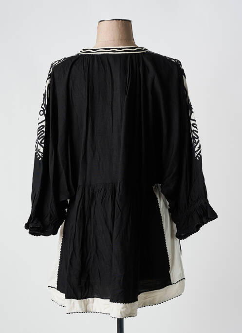 Tunică mâneci lungi negru BOHOCHIQUE femeie