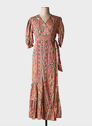 Rochie lungă roșu PURPLE QUEEN femeie