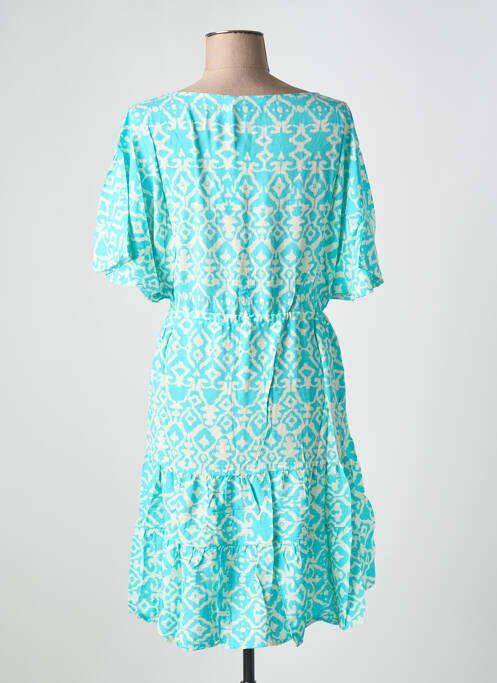 Rochie midi albastru LAST QUEEN femeie