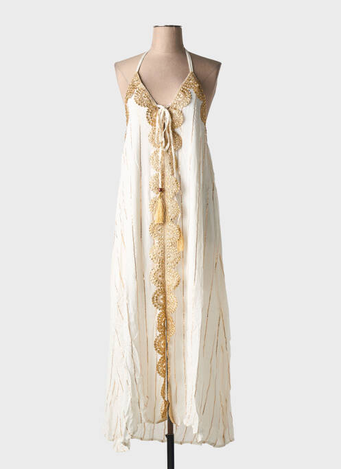 Rochie midi auriu CHERISH femeie