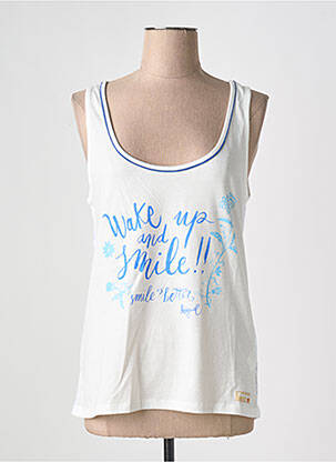 Maiou alb DESIGUAL femeie