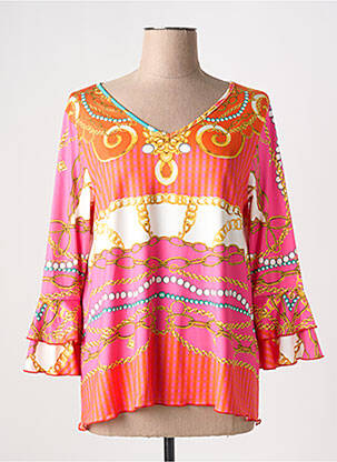 Bluză portocaliu OLIVIER PHILIPS femeie