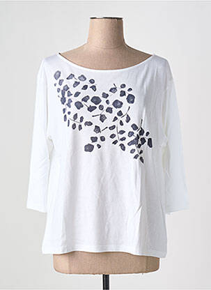 Tricou alb MONTAGUT femeie