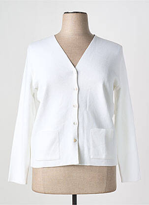 Vestă cu mâneci lungi alb CHASSAGNARD femeie