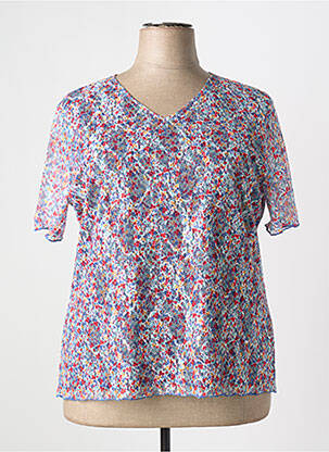 Tricou albastru GEVANA femeie