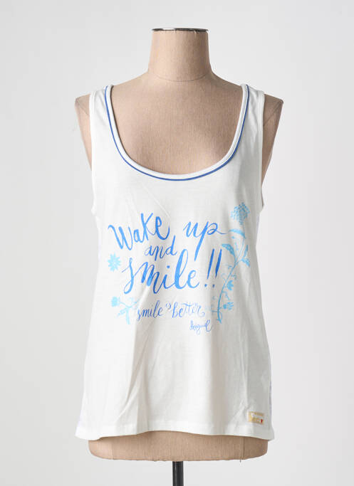 Maiou alb DESIGUAL femeie