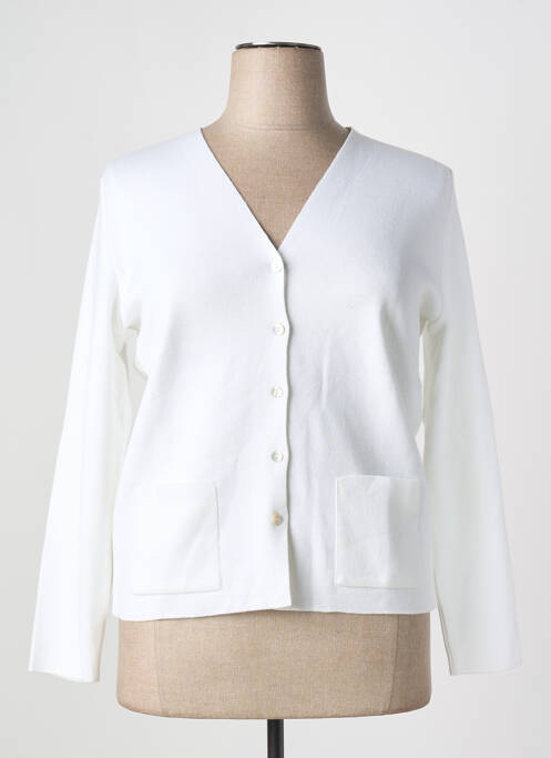 Vestă cu mâneci lungi alb CHASSAGNARD femeie