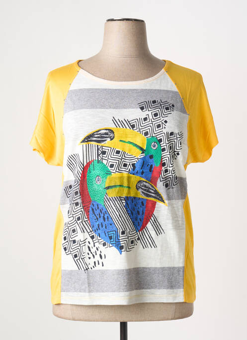 Tricou galben BAGORAZ femeie