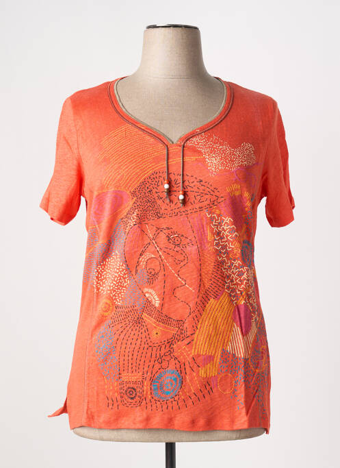 Tricou portocaliu BAGORAZ femeie