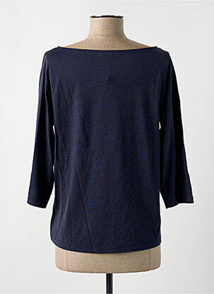 Tricou mâneci 3/4 mâneci 3/4 albastru MONTAGUT femeie