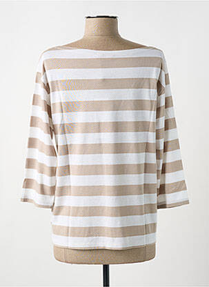 Tricou mâneci 3/4 mâneci 3/4 bej MONTAGUT femeie