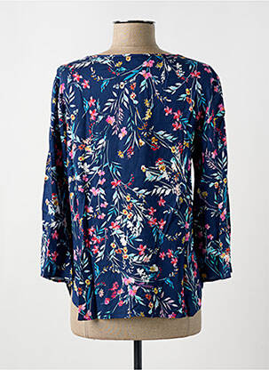 Tricou mâneci 3/4 mâneci 3/4 albastru GEVANA femeie
