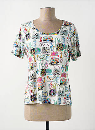 Tricou alb GRIFFON femeie