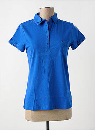 Polo albastru închis FELINO femeie