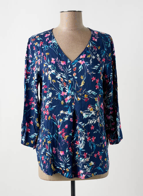 Tricou mâneci 3/4 mâneci 3/4 albastru GEVANA femme