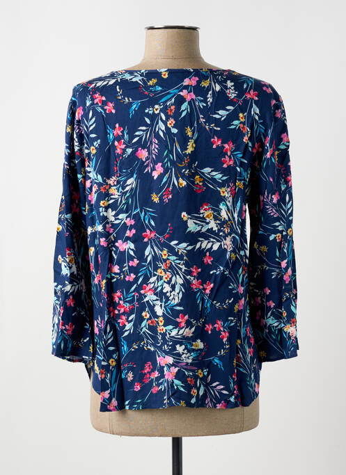 Tricou mâneci 3/4 mâneci 3/4 albastru GEVANA femme