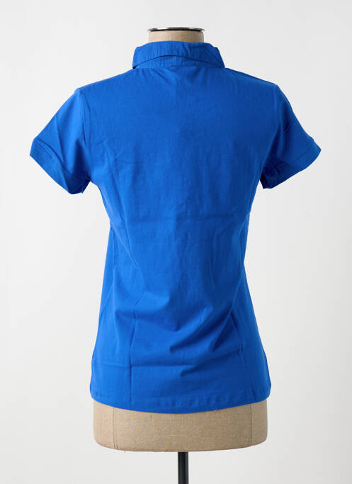 Polo albastru închis FELINO femeie