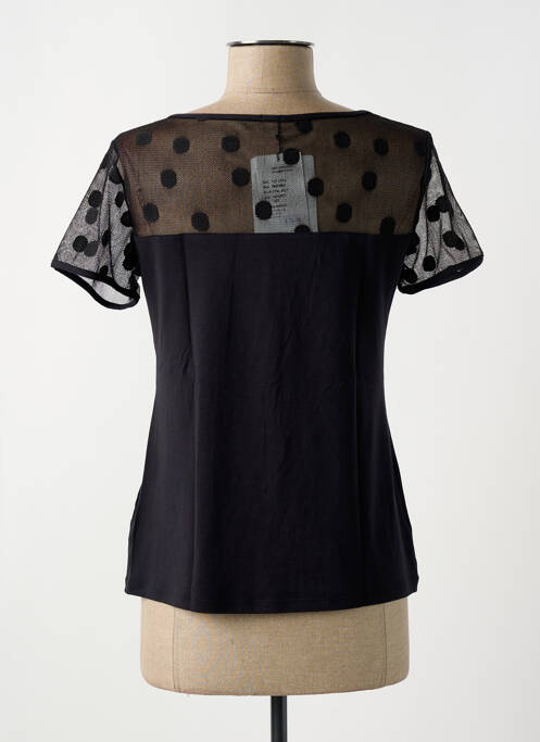 Top/Caraco negru JANIRA femeie