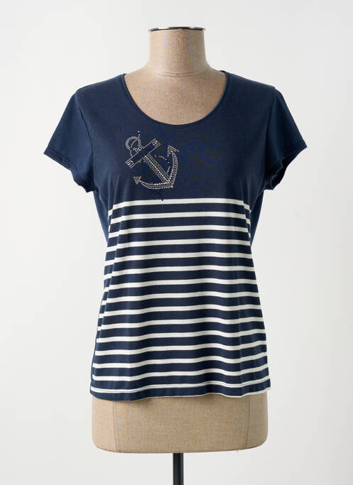 Tricou albastru FELINO femeie