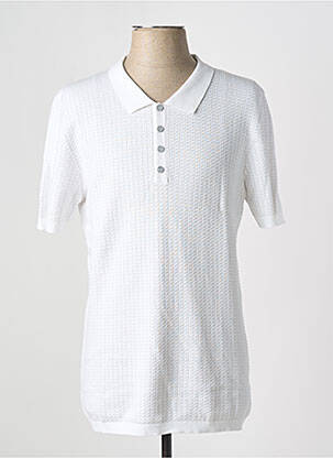 Polo alb MONTAGUT bărbat