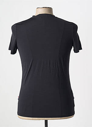 Tricou croială cambrată mâneci scurte negru HOM bărbat