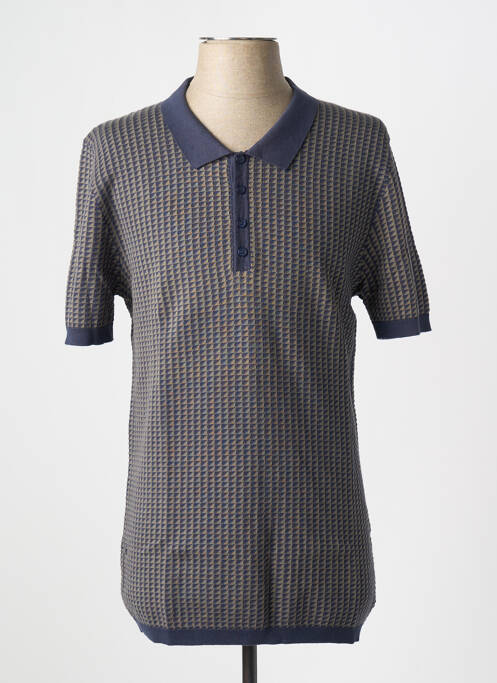 Polo albastru MONTAGUT bărbat