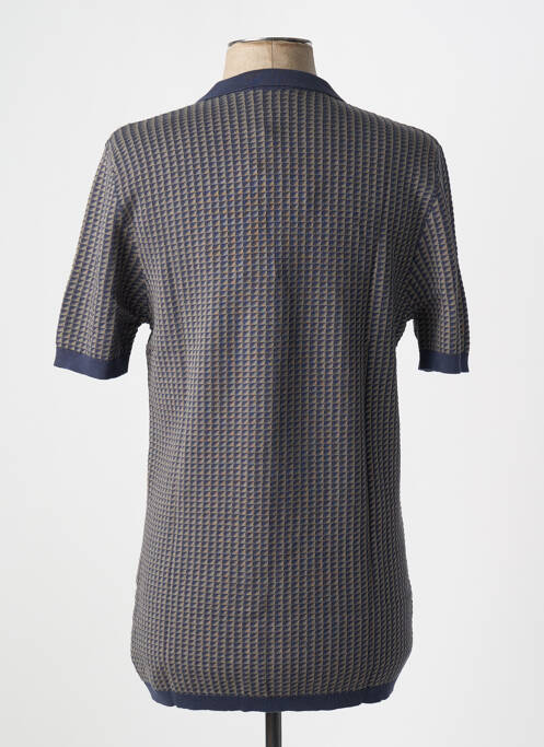 Polo albastru MONTAGUT bărbat