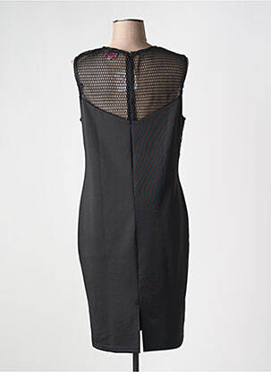Rochie midi fără mâneci fără mâneci negru ROSE POMME femeie