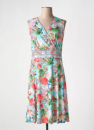 Rochie midi albastru OLIVIER PHILIPS femeie