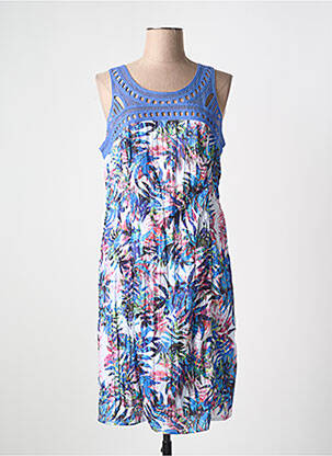 Rochie midi albastru FELINO femeie