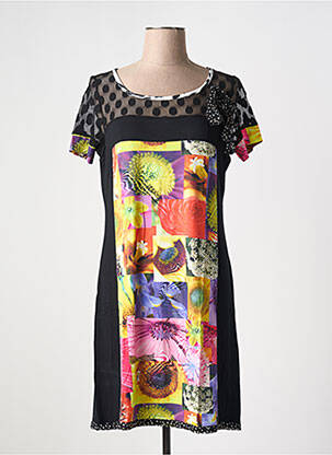Rochie scurtă mâneci scurte mâneci scurte negru OLIVIER PHILIPS femeie