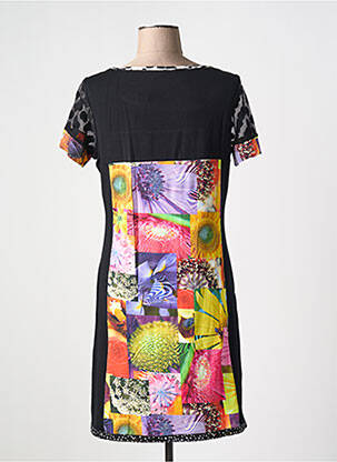 Rochie scurtă mâneci scurte mâneci scurte negru OLIVIER PHILIPS femeie