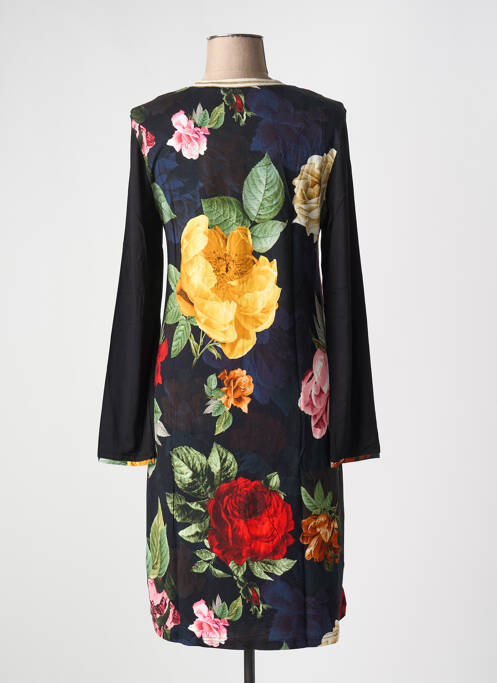 Rochie midi negru CHERIE LINE femeie