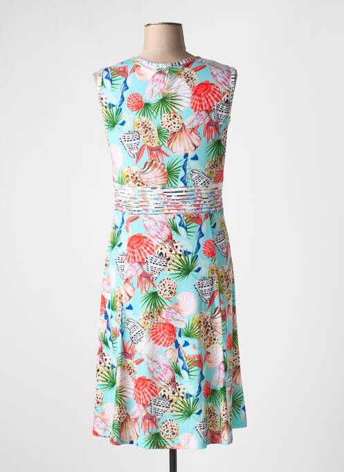 Rochie midi albastru OLIVIER PHILIPS femeie