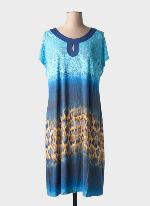 Rochie midi albastru BARANDI femeie