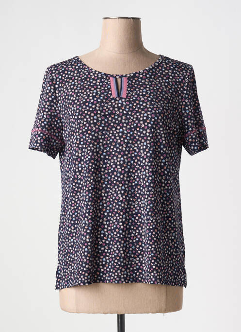 Tricou albastru GEVANA femeie